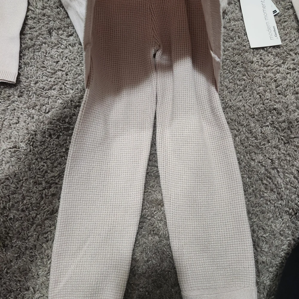 Stylish Beige Hoodie and Pants Set